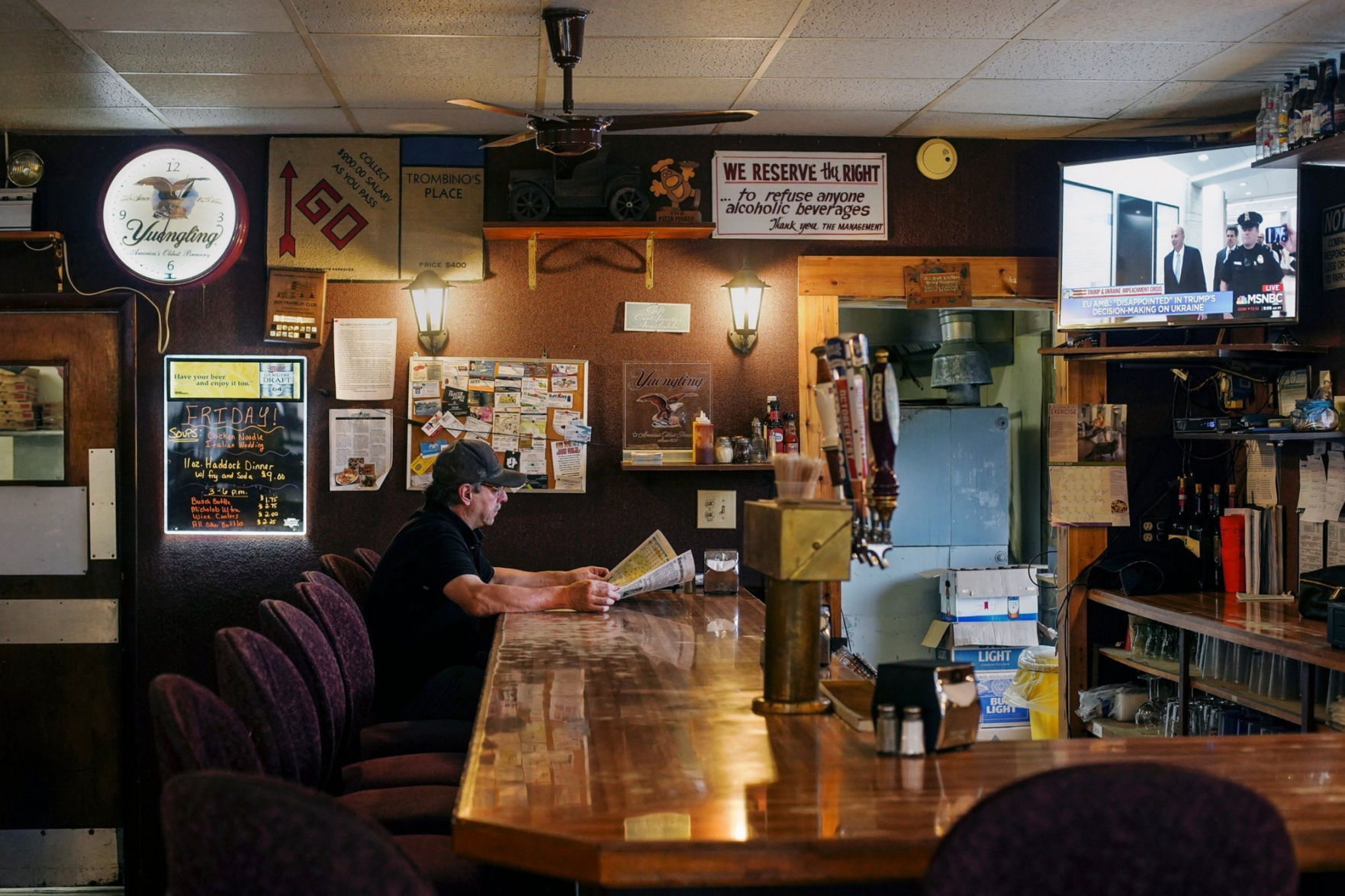 At the Northern border Empty businesses, tough times